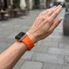 Apple Watch Dimension szilikon óraszíj/narancs/40/41 és 42 mm