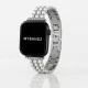 Apple Watch gyöngysoros fém óraszíj-ezüst /44/45//46/49 mm