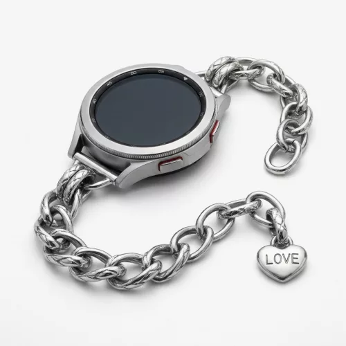Mybandz Love fém karkötő szíj-ezüst/20mm