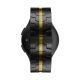 Mybandz Space fém óraszíj /fekete-arany/ 22 mm