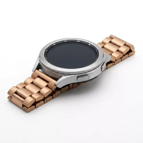 MYBANDZ Klasszikus fém óraszíj - Rosegold/18mm