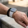 Apple Watch Train mágneses szilikon szíj /bézs-púder/40/41 és 42 mm