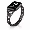 Apple Watch pillangó fém óraszíj /fekete/ 40/41 és 42mm