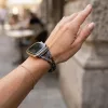 Apple Watch pillangó fém óraszíj /fekete/ 40/41 és 42mm