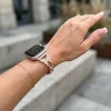 Apple Watch pillangó fém óraszíj /rosegold/42/44/45/49mm