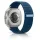Mybandz Trail Loop tépőzáras szövet szíj-kék/Samsung Galaxy Watch Ultra
