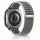 Mybandz Trail Loop tépőzáras szövet szíj-szürke/Samsung Galaxy Watch Ultra