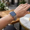 Apple Watch pearl karkötő óraszíj /fekete/ 40/41 és 42mm
