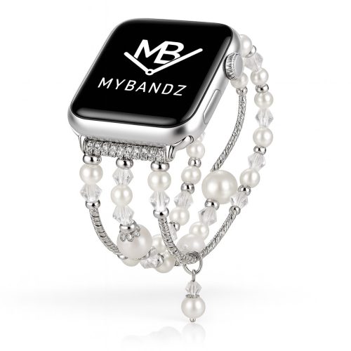 Apple Watch pearl karkötő óraszíj /fehér/ 40/41 és 42mm