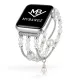 Apple Watch pearl karkötő óraszíj /fehér/ 40/41 és 42mm