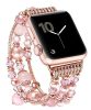 Apple Watch pearl karkötő óraszíj /rózsaszín/ 44/45/46/49 mm