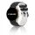 MYBANDZ kétszínű rés-nélküli szilikon óraszíj Galaxy Watch 4-5-6-7/fekete-fehér/ 20mm