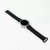 MYBANDZ mágneses szilikon óraszíj Galaxy Watch 4-5-6-7/fekete/ 20mm