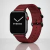 Apple Watch vintage bőróraszíj-piros 44/45/46 és 49 mm