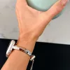Apple Watch SilkChain fém szíj / ezüst / 40/41 és 42mm