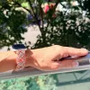 Apple Watch CrystalLace fém szíj / rosegold/ 40/41 és 42mm