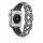 Apple Watch CrystalLace fém szíj / fekete / 40/41 és 42mm