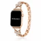 Apple Watch FloralShine fém szíj / rosegold/ 40/41 és 42mm