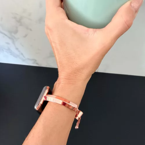 Apple Watch SilkChain fém szíj / rosegold/ 40/41 és 42mm