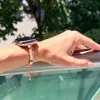 Apple Watch SilkChain fém szíj / rosegold/ 40/41 és 42mm
