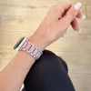 Apple Watch DIamond fém szíj / pinkarany / 40/41 és 42mm