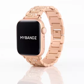 Apple Watch DIamond fém szíj / rosegold / 42/44/45/49
