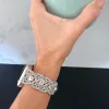 Apple Watch CrystalLace fém szíj / ezüst / 42/44/45/49