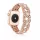 Apple Watch CrystalLace fém szíj / rosegold / 42/44/45/49