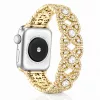 Apple Watch CrystalLace fém szíj / arany / 42/44/45/49