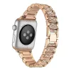 Apple Watch DIamond vékony fém szíj / rosegold / 42/44/45/49