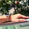 Apple Watch RoyalGrace fém szíj / ezüst / 42/44/45/49