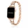 Apple Watch FloralShine fém szíj / rosegold/ 42/44/45/49