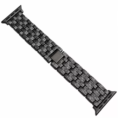 Apple Watch CrossLink fém szíj /fekete/42/44/45/49
