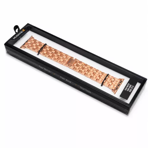 Apple Watch CrossLink fém szíj /rosegold/ 42/44/45/49