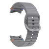 MYBANDZ Waves szilikon óraszíj-sötétszürke/Samsung Galaxy Watch 4-5-6-7