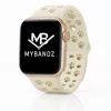 Apple Watch Paw szilikon óraszíj/bézs/38/40/41mm