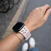 Apple Watch Paw szilikon óraszíj/púder/44/45/46/49 mm