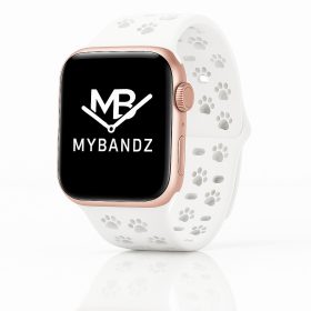 Apple Watch Paw szilikon óraszíj/fehér/44/45/46/49 mm