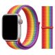 Apple Watch rugalmas szövet óraszíj /pride/ 44/45/46/49 mm