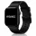 Apple Watch kívül bőr belül szilikon óraszíj /fekete/ 40/41 és 42mm