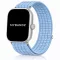 Mybandz Tépőzáras szövet óraszíj-kék (Xiaomi Smart Band 8/9/10 Pro/Xiaomi Redmi Watch 4-5-6)
