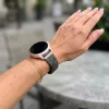 MYBANDZ Köves karpánt szíj- fekete 20 mm