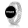 MYBANDZ Diamond fém óraszíj- ezüst 22 mm