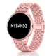 MYBANDZ Diamond fém óraszíj- pinkarany 22 mm