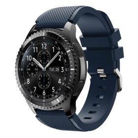 MYBANDZ Szilikon óraszíj /mélykék/ / 22mm