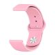 MYBANDZ Szilikon óraszíj gömb csattal /pink// 22mm