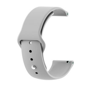 MYBANDZ Szilikon óraszíj gömb csattal /szürke/ / 20mm