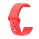 MYBANDZ Szilikon óraszíj gömb csattal /piros/ / 20mm
