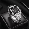 Apple Watch fém tok és szíj készlet (ezüst) - 44 mm