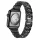Apple Watch DIamond vékony fém szíj / fekete / 40/41 és 42mm